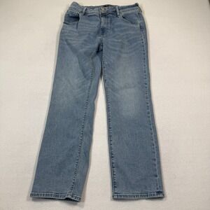Hudson Women's Blue Denim Jeans Bootcut‎ 8 Rise Made In USA Flap Pockets